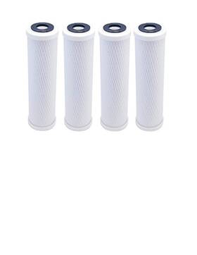 Poe12ghgacb Cfs 4 Pack Activated Carbon Block Water Filter Cartridges Compatible With