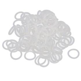 Cgjiogujio 680904543614 Qty 100 10mm Od 8mm Id 1mm Dia Food Grade Silicone Rubber Seal O-ring Black