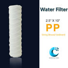 Crwpp010010p Membrane Solutions Ms Pp String Wound Sediment Micron Water Filter