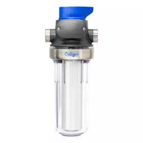 Culligan 705353988875 Sediment Valve-in-head Filter Clear Housing With P5 Cartridge Water Filtration S