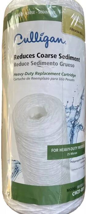 Cw25-bbs Culligan Cw25-bb 1 -cw25-bbs Heavy Duty Whole House Water Filter Cartridge Cw25-bbs Culligan Cw25-bb 1 -cw25-bbs Heavy Duty Whole House Water Filter Cartridge