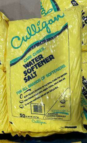 Culligan Ims8412 Care Cubes Water Softener Salt White 50 Lb Advanced Cleaning Formula