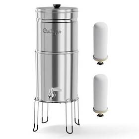Mcs702p Culligan Maxclear 2.25 Gallon Gravity Water Filter Stainless Steel Nsf Certified