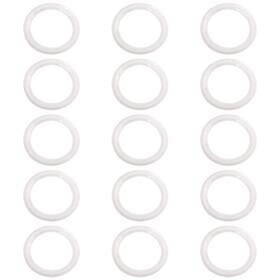 Dernord-75 Dernord 713893174436 Silicone Gasket Tri-clover Tri-clamp O-ring - 2 Inch Pack Of 15