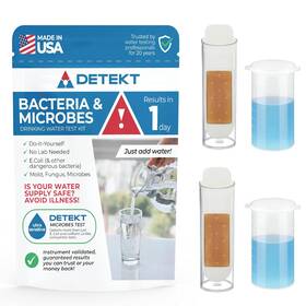 Detekt 313024798779 #1 Bacteria In Water Test Kit By Detect Mold Fungus Drin