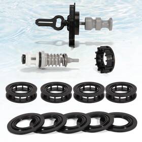 60115-00 Dilomber Water Softener Rebuild Kit For Fleck 5000 Proflo Se Rainsoft Valves