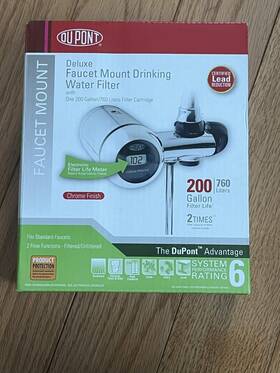 Wffm350 Dupont Deluxe Faucet Mount Water Filter System Purifier