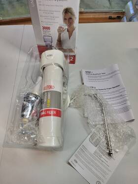 Dupont Wfqt1300 Quicktwist Water Filtration System Undersink And Wfqt13500