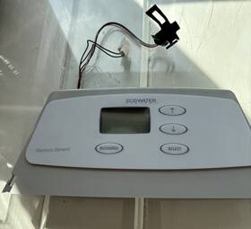 2502r39 Ecowater Water Softener Control Board Face Plate Display Esd 2502