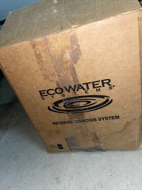 Water-ero-r335 Ecowater Ero-r335 Residential House Reverse Osmosis System Open Box Complete