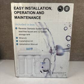 Ro5-100 Eden Filter Under Sink Reverse Osmosis Filtration System New In Box