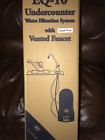 Eq-10 Equinox Undercounter Water Filtration System With Vented Faucet New