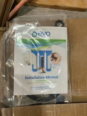 E-3000-e300uv Evo/kind Water Systems Whole House Salt-free Softener And Filter Combo