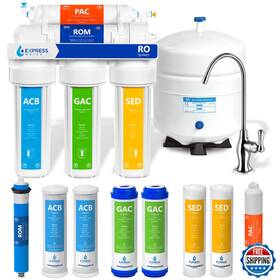 B00j2dgtd8 Express Water Ro5dx 5-stage Reverse Osmosis Ro System Nsf Certified 4 Filters