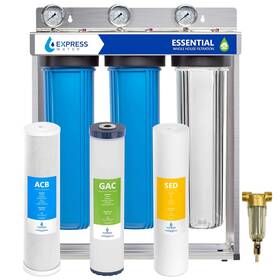 Wh300scgs-s Express Water Whole House Filter System Essential Pro Series With Pre-filter