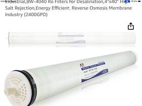 Rw-bw-4040 Filter Rm-bw-4040 Ro Osmosis Membrane High Performance Commercial Industrial