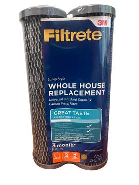 Filtrete 782247520502 3wh-stdcw-f02 Water Filter Housings 2 Count Pack Of 1 Gray
