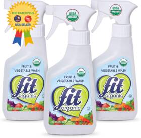 00081201 Fit Organic Produce Wash Fruit And Vegetable Cleaner All Natural