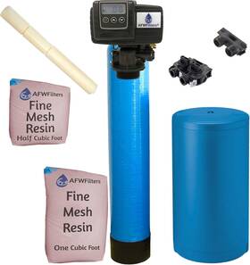 Fleck 445045852864 5600 Sxt Digital Metered Well Water Softener Removes Hardness Iron And Sulf