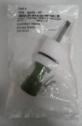 60090-hf Fleck 2750 / 2900 Rev K Hard Water Bypass Upper Piston Assembly - New