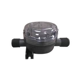 01740004g Flojet Inline Strainer 2 1/4 Inch H Clear 420 Micron 4yd32