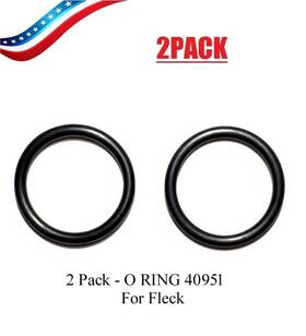 40951 For Fleck 2 Pack - O-ring / Fda Epdm Material Used On Adapters And Cap