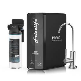 Pd800-tam4 Frizzlife Ro Reverse Osmosis Water Filtration System - 800 Gpd Fast Flow Sinks