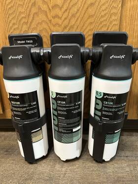 Tw10 Frizzlife 3-stage Under Sink Water Filter Removes Lead Chlorine