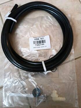 7139999 Ge Whirlpool /ge/ Rheem Water Softener Drain Hose With Clamps Adapter Elbow