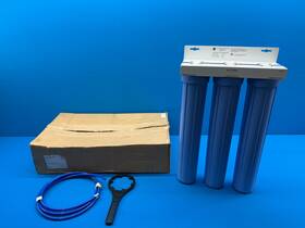 1237130 Ge To-320 General Electric 3-stage Blue Water Filter Housing Cartridge Assembly