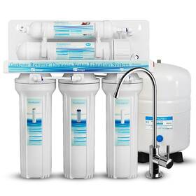 Geekpure 744759446039 Reverse Osmosis Water Filter System 5 Stage Under Sink Ro 75 Gpd Purifier Pack