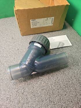 192304010 Georg Fischer Gf 192 304 010 Y Strainer 1 1/2 Inch Dn40 Angle Seat Piping