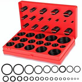 Gofira 619704259463 419pcs Of 32 Varieties O-ring Seal Kit In Nitrile Rubber Black
