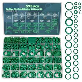 Gofira 619704259500 595pcs Of 36 Varieties Metric And Sae Air Conditioning O-ring Green