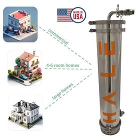 Okto-36-excellent Hale Ss304 Whole House Water Filtration- 36 Okto Chlorine Chloramine Lead