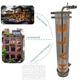 Okto-48-excellent Hale Ss304 Whole House Water Filtration- 48 Okto Chlorine Chloramine Lead