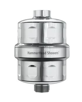 Hammerhead Showers 850052598075 Solid Metal Shower Head Filter Kdf 55 Chrome