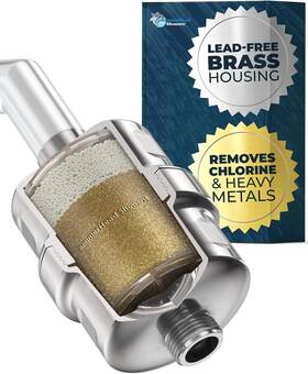Hh-ch450-b Hammerhead Showers All Metal Shower Head Filter High Pressure Universal