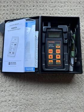 8424n Hanna 8424 Portable Ph/orp Meter Hi