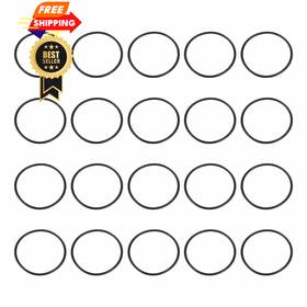 Hta250730hh000991 Harfington 20pcs Nitrile Rubber O-rings 42mm Od 38mm Id 2mm 42x38x2mm Black