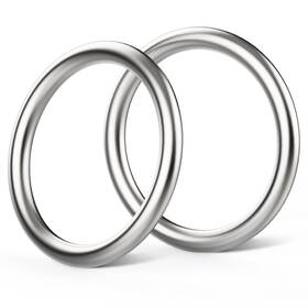My-hotop-4126 Hotop Metal O Ring Seamless 304 Stainless 3 Inches As The Picture Shows