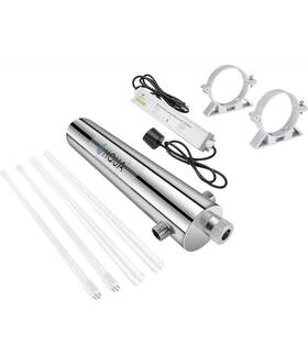 Hqua-tws-121 Hqua Whole House Water Uv Sterilizer 1 Inch Mnpt Extra Bulb And Sleeve