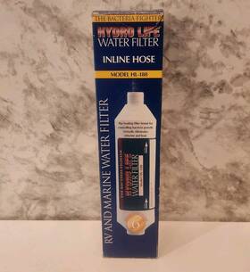 Hl-180 Hydro Life Inline Water Filter Hose Rv And Marine