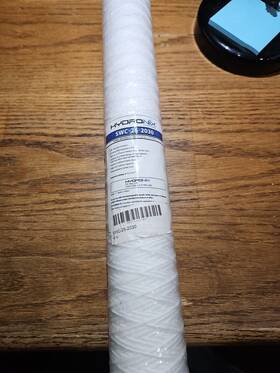 Swc-25-2030 Hydronix Well Water Home String Wound Sediment Filter Cartridge 2.5 Inch X 20 - 30 M