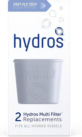 Fl-021702 Hydros Filter Refill 2 Pack - Fast Flo Tech Replacement Water
