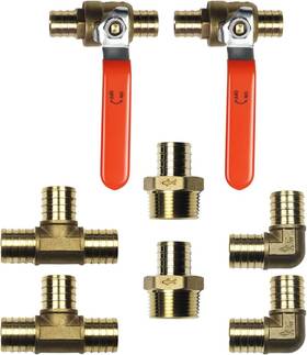 Inc. 445054946905 Whole House Water Filter Bypass Kit - Easy Installation Wh-bypass