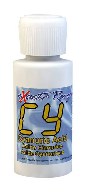 481652ii Industrial Test Systems 809762652188 S Exact Cyanuric Acid Reagent 2125 Ppm Detection Range