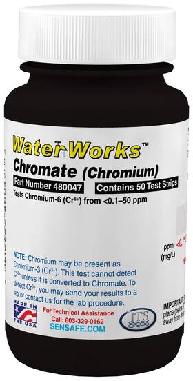 480047 Industrial Test Systems 809762800473 Waterworks Chromium Chromate 1 Minute And 17 S