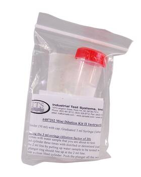 487202 Industrial Test Systems 809762872029 Mini Dilution Kit Ii For Water Quality Testing