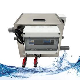 057017mai Intsupermai Automatic Rotary Drum Filter For Koi Tilapia Pond Aquarium Hydroponics 110v